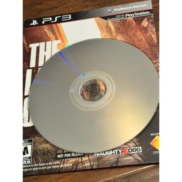 The Last Of Us PS3 Game Disc Naughty Dog Sony PlayStation 3 Walking Dead - Picture 2 of 4